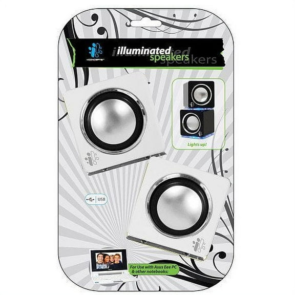 1pc Sakar International, Inc. Cube Speakers - White