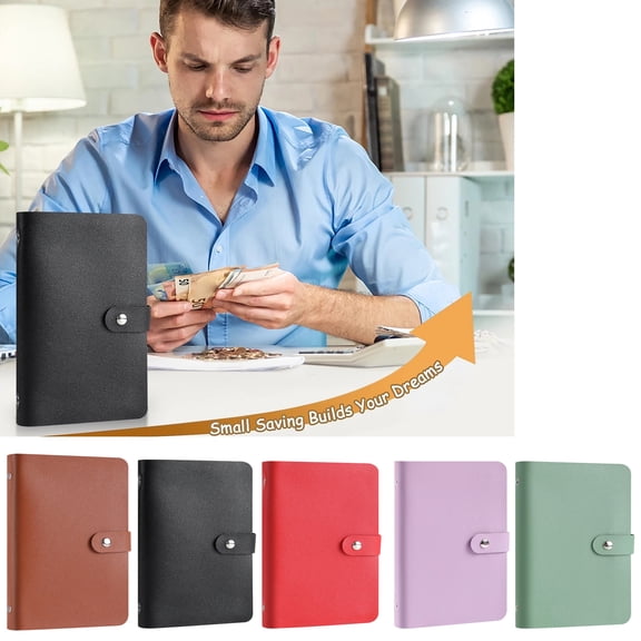 1pc Savings Book 100 Envelope Money Saving Challenge Handbook Motivates You to 5050 Includes a Money-saving Binder with 100 Pre-numbered Pockets