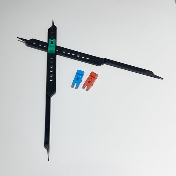 1pc Scale Divider Caliper Drawing Tool, Divider Drafting Supplies Drawing Tool for Artists, Black