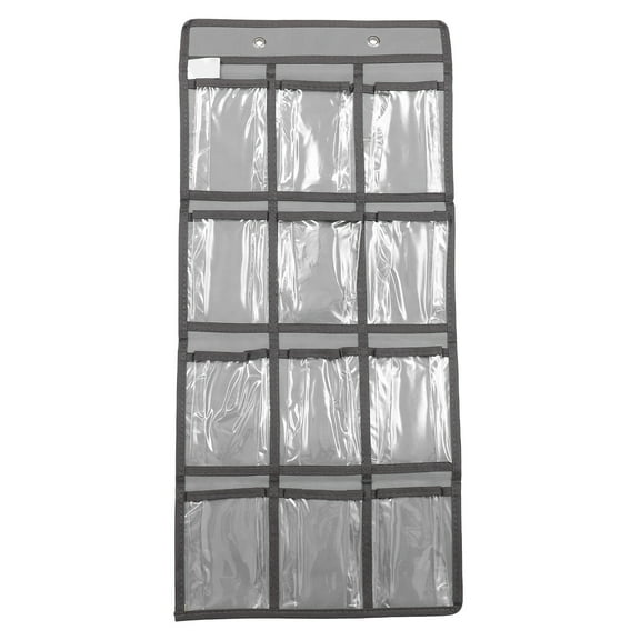1pc School Cell Phone Organizer Closet Shoe Storage Pouches Clear Pockets Wall Hanger