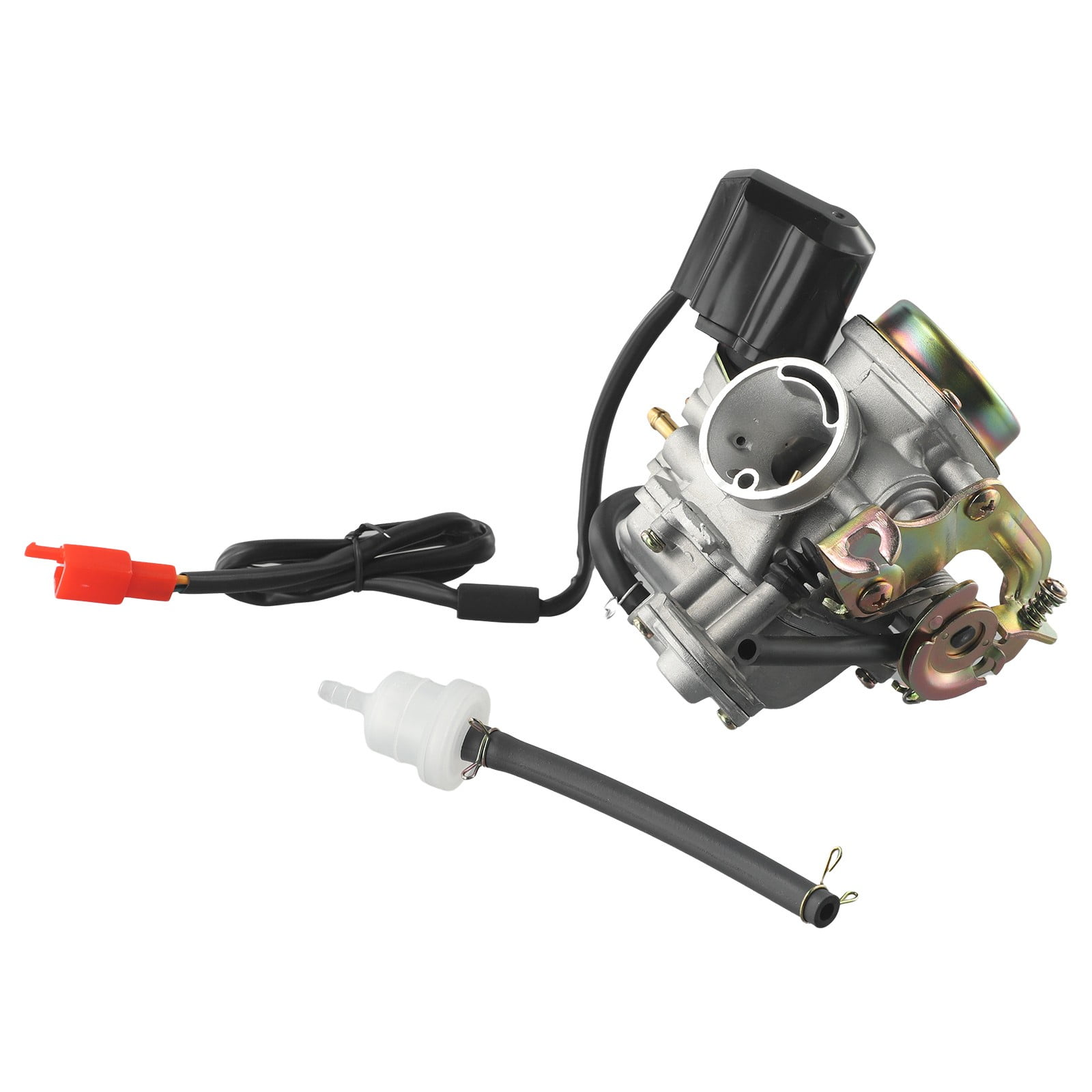 1pc Scooter Carb Carburetor 50cc Chinese GY6 139QMB Moped 49cc 60cc Zinc Alloy Fit For SUNL 19mm Intake Diameter