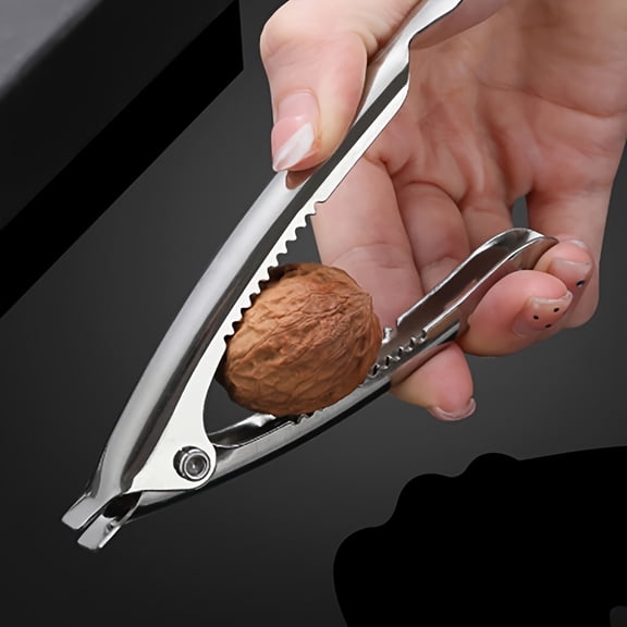 1pc Seafood Processing Tool Clam Opener Blood Clam Opener Crab Leg Cracker Walnut Cracker Stainless Steel Kitchen Gadget