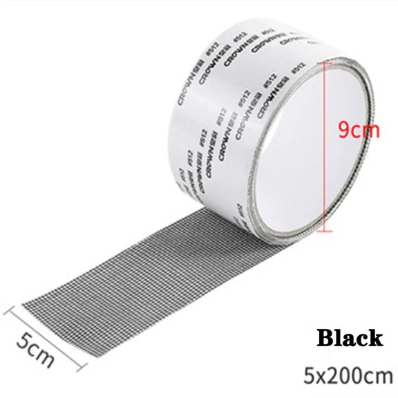 1pc Self-Adhesive Window Screen Repair Tape, Waterproof Anti-Insect Mesh Patch, Easy to Apply Screen Repair Sticker to Keep Mosquitoes Out