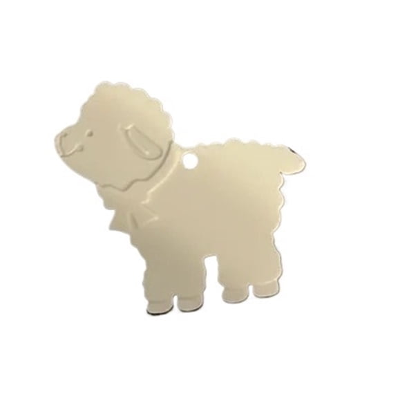 1pc Sheep Shape Decoration 3D Printing