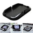 thumbnail image 1 of 1pc Silicone Car Phone Holder - Dashboard Mount with Non-Slip Grip, Waterproof Design for Navigation, Holds Smartphones & Glasses, Essential Car Accessory​,Black,1pcs, 1 of 4