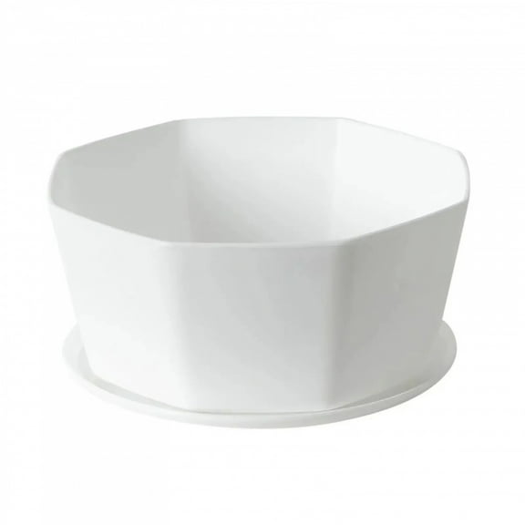 1pc-Simple Flower Pot Set Planter Succulent Plants Large Opening Bottom Tray Indoor Flowerpot Household Durable Holder