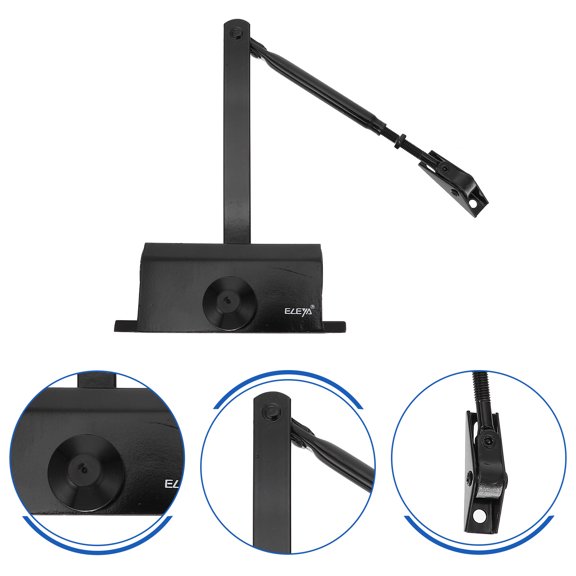 1pc Automatic Home Door Closer with Smooth Closing Control for Room and Interior Doors