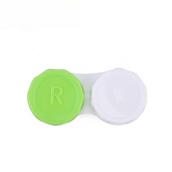 1pc Simple Portable Companion Box Travel Easy Carry Storage Container Pocket Mini Contact Lens Case