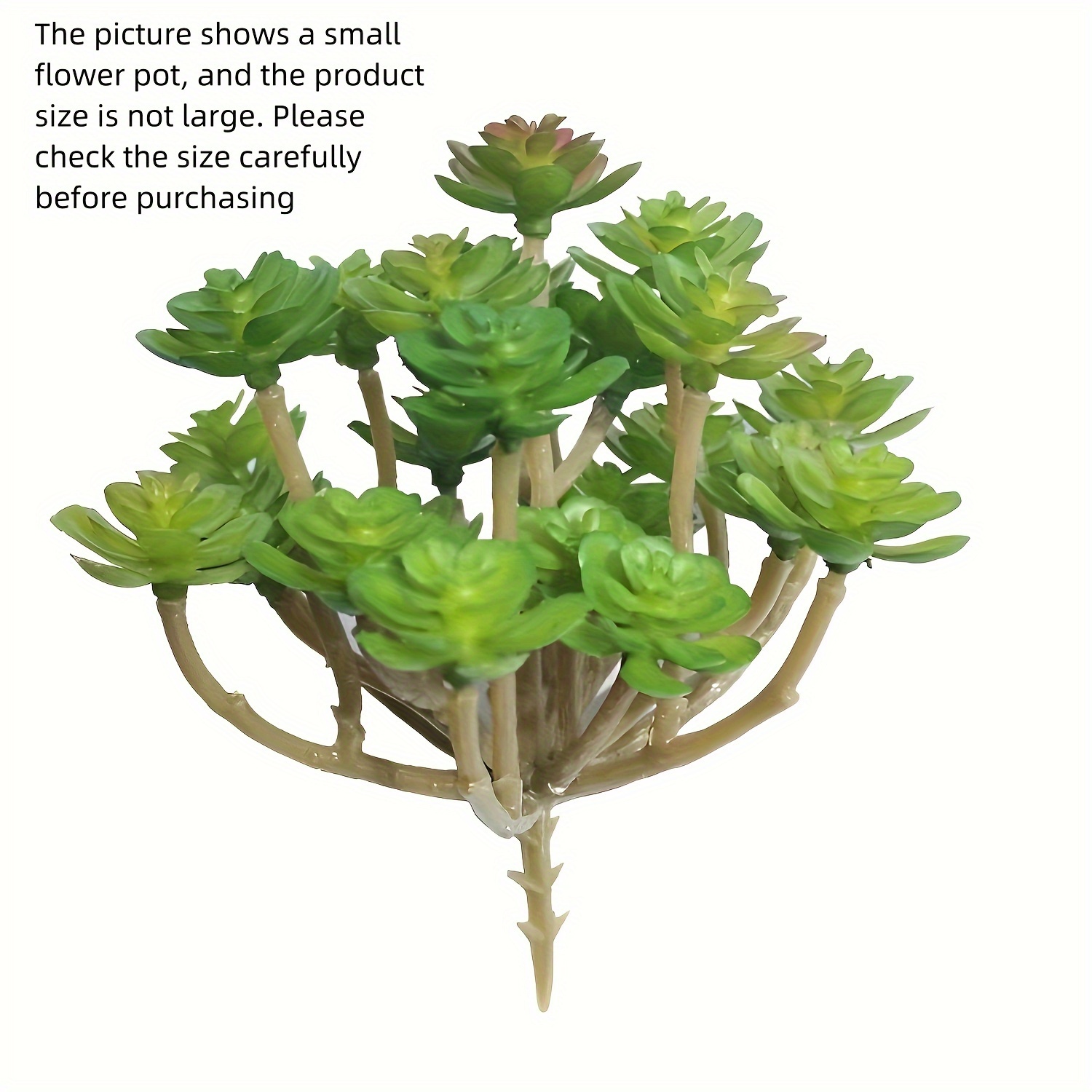 1pc Simulation Green Plant, Balcony Simulation Succulent Decoration