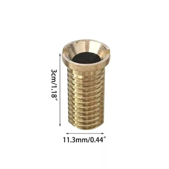 1pc Sink Strainer Screw Connector Copper Strainer Threaded Screw Connector Sink Bolts Screw For Wash Basin Strainer Kitchen