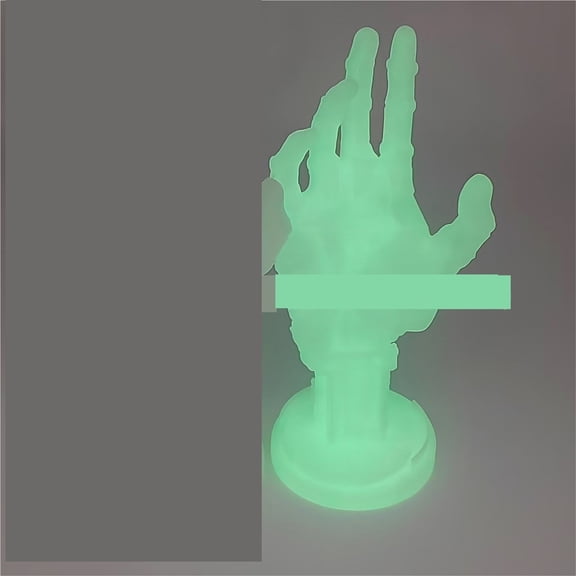 1pc Size: 15cm 3D Printed Robotic Arm Cyberpunk One-Piece Handle Stand Model Stand