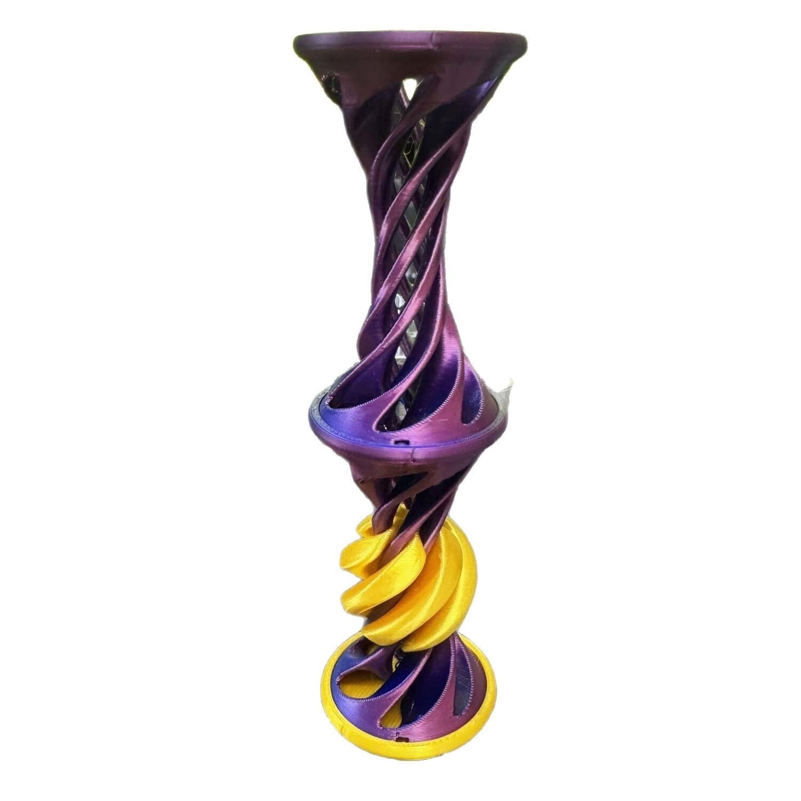 1pc Size: 3.6*3.6*12.5cm 3D Printed Spiral Spring Bouncy Ball, A Spring ...