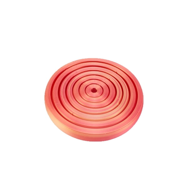 1pc Size: 5cm 3D Printed Interstellar Decompression Disc Spiral Polygonal Ring Push-Up Ornament