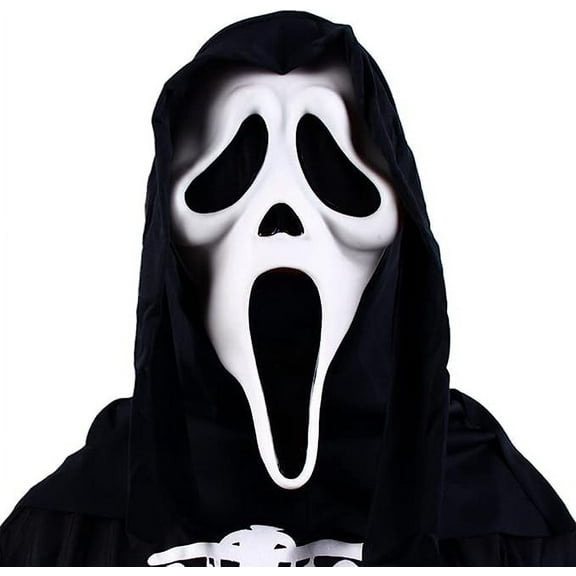 1pc Skull Mask - Scary Halloween Face Accessory