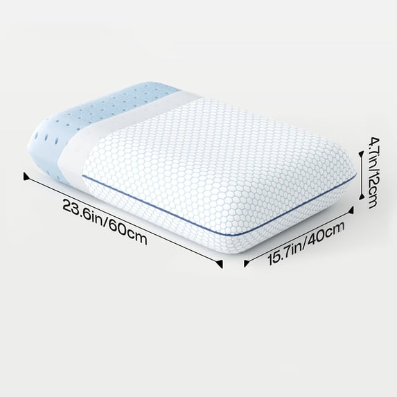 1pc Slow Rebound Pillow, Deep Sleep Pillow to Protect the Cervical ...