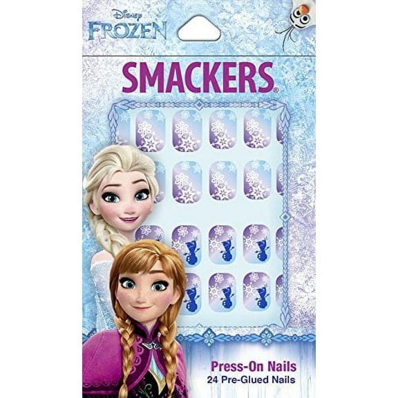 1pc Smackers Disney Frozen Press-On Nails, 24 Count