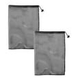 1pc Small Mesh Camping Bags Drawstring Bag Durable Mesh Small Storage