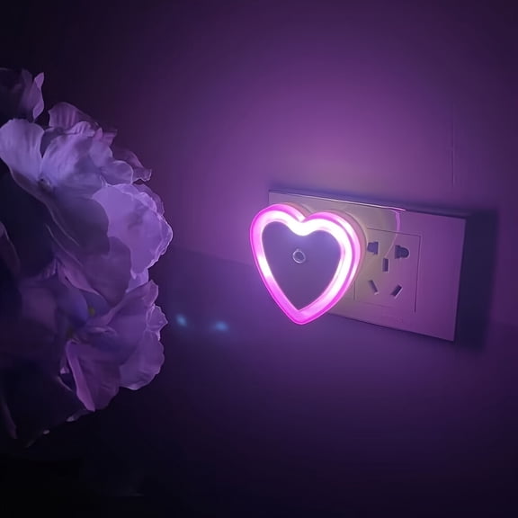 1pc Smart Night Light, LED Night Lights Indoor, Plug-In Night Light with Dusk to Dawn Sensor for Hallway, Bedroom, Kitchen, Stairway
