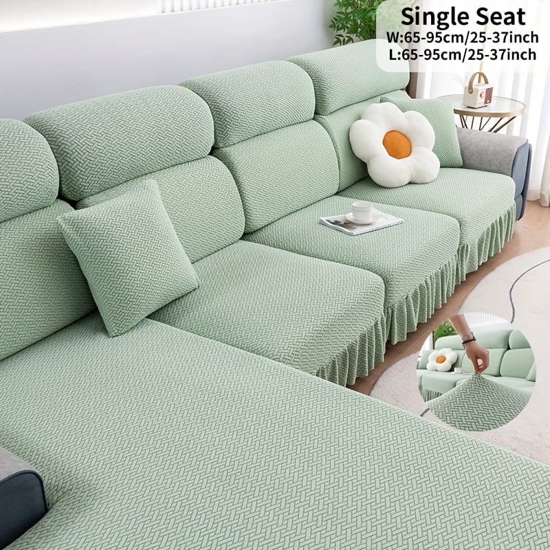 1pc Sofa Cover Elastic Thick Anticat Scratch Sofa Slipcover Polar