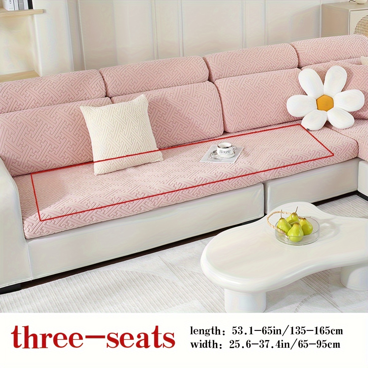 1pc Sofa Cover Simple Four Seasons General Antislip Sofa Slipcover