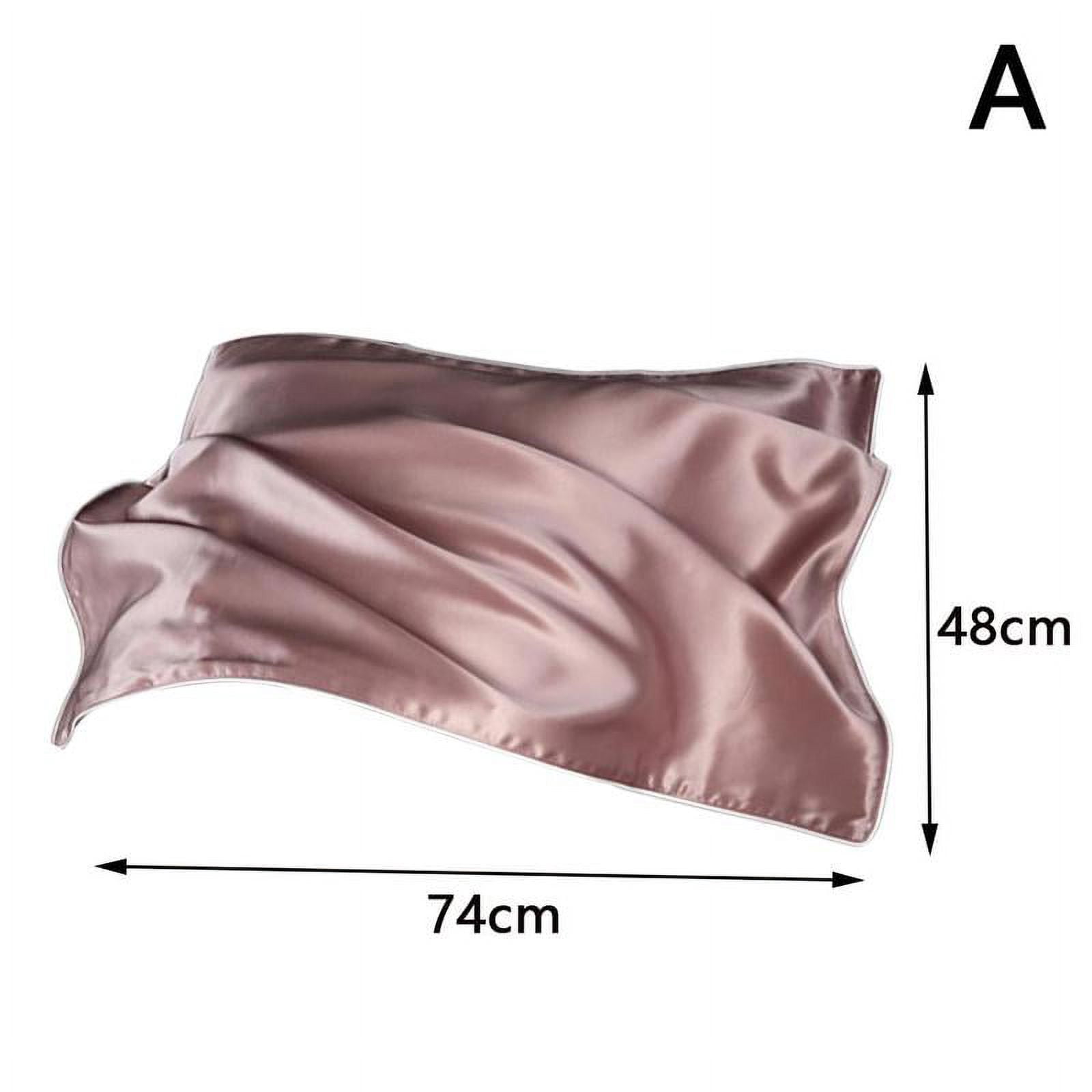 1pc Soft Mulberry Pure Silk Pillowcase Covers Silk Anti-Ageing Beauty J3X8