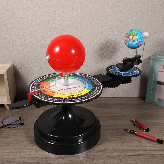 1pc Solar Globes Sun Earth Moon Orbital Planetarium Astronomy Model