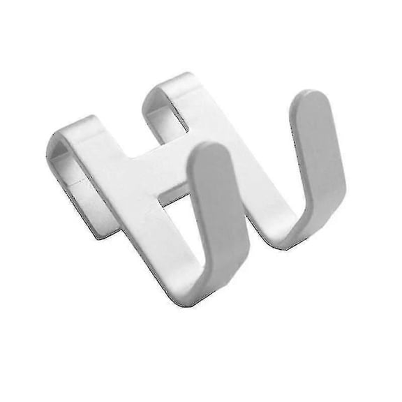 1pc Space Aluminum Door Hook H Shape Hanging Bathroom Kitchen Storage Rack Shower Towel Bag Tableware Organize Hardware