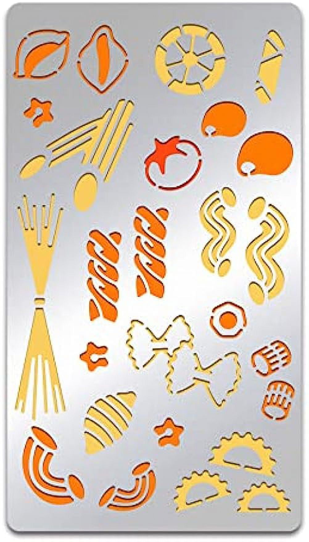 4x7 Inch Leave Wood Burning Metal Stencils Template for Wood carving,  Drawings,Woodburning, Engraving and Scrapbooking Project