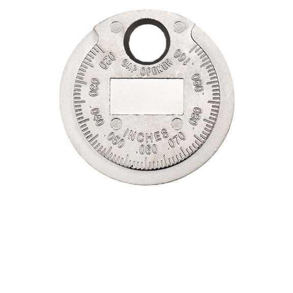 1pc Spark-Plug Gap Gauge Tool Measurement Coin-Type 0.6-2.4mm Range Spark-Plug Gage Gap Tool Feeler