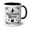 thumbnail image 1 of 1pc, Spooky Witches Brew Coffee Mug - Perfect Halloween Gift for Coven Members and Friends, 1 of 10