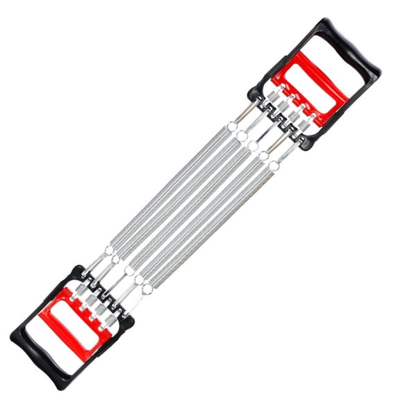 1pc Spring Chest Expander with 5 Springs Arm Muscle Strength Exercise Gym Stretch Rope Arm Trainer for Indoor Fitness Workout