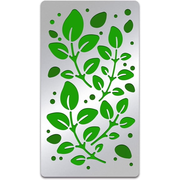 1pc Stainless Steel Cutting Dies Stencils for DIY Scrapbooking/Photo Album Decorative Embossing DIY Paper Card Leaf Pattern 177x101mm