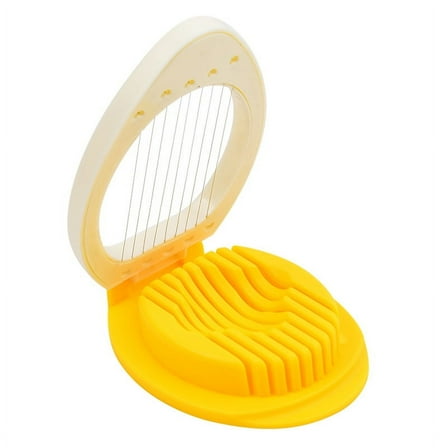 1pc Stainless Steel Multi-purpose Egg Cutter Light and Convenient Creative Egg Slicer Egg Divider Kitchen Accessory