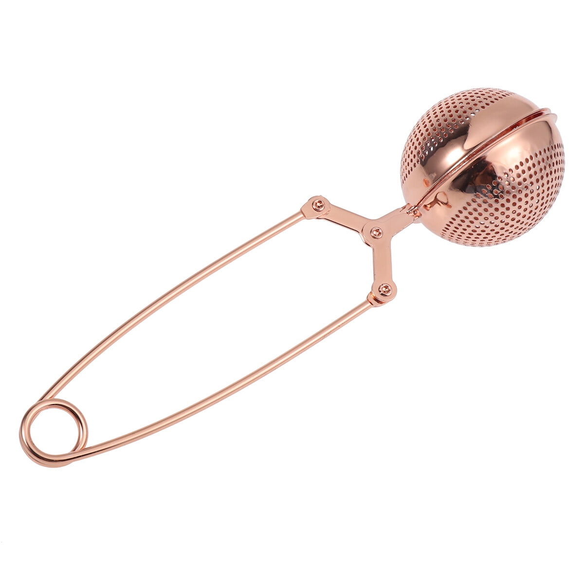 1pc Stainless Steel Rose Gold Tea Infuser Strainer Filter Tea Tool for