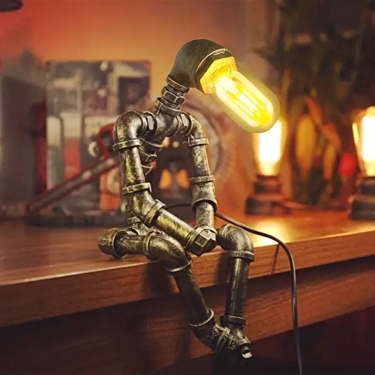 Steampunk style table lamp hotsell