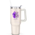 thumbnail image 1 of 1pc Stepmother 40oz Tumbler with Straw & Handle - Insulated Stainless Steel Cup | Holiday Gift for Man Women (Christmas, Valentine's, Birthday), 1 of 5