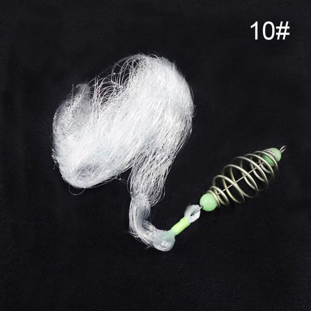 1pc Sticky Fishing Net Wire Method Carp Fishing Feeder Spring Lead