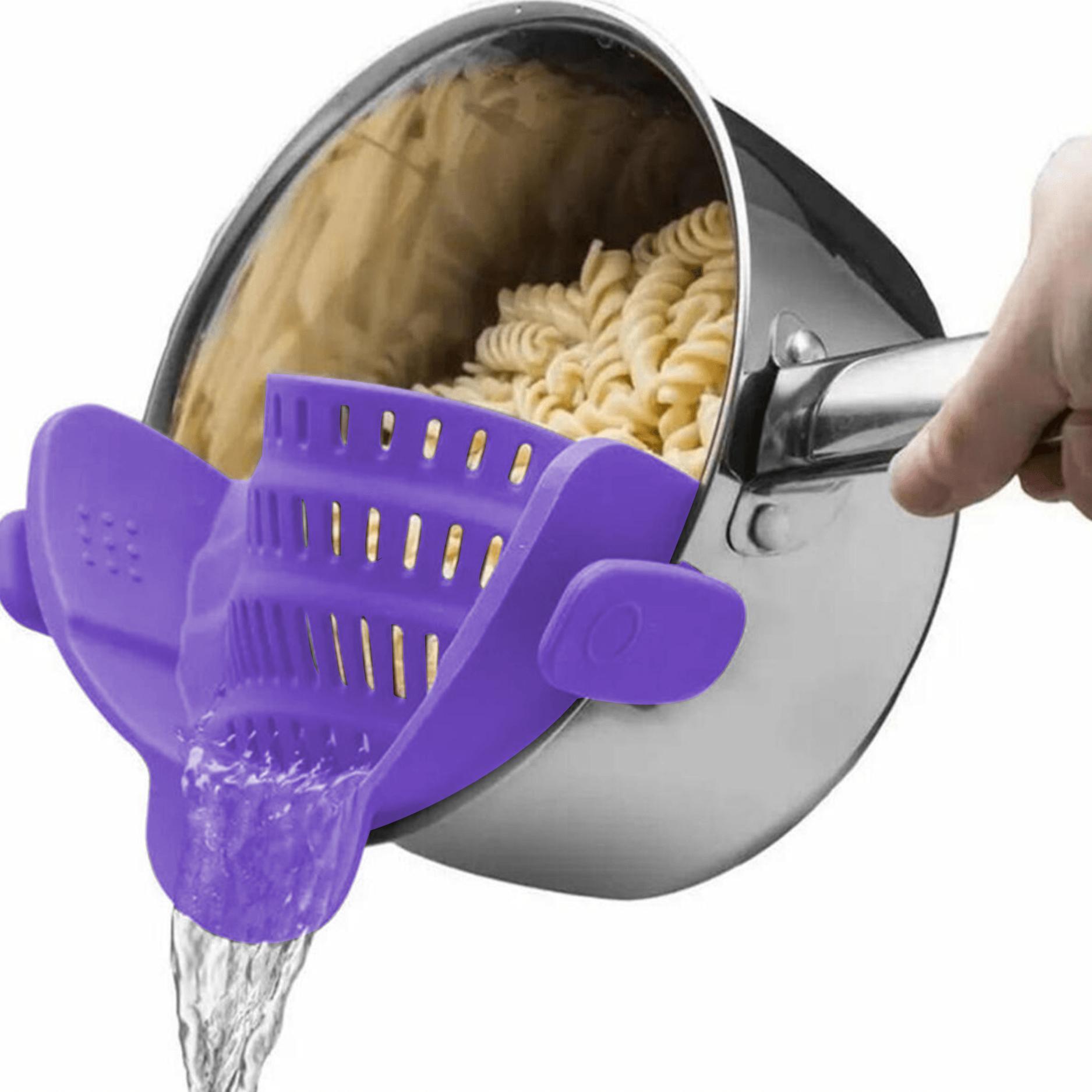 1pc, Strainer, Pot Strainer, Adjustable Clip On Strainer For Pots Pans ...