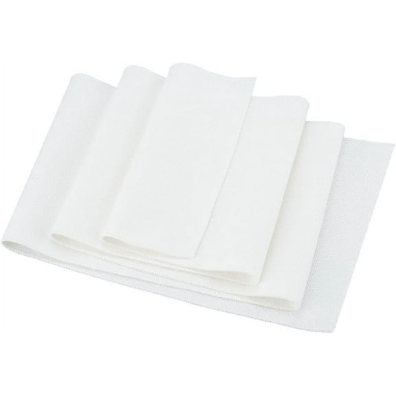 1pc Strechy Kintted Rib Fabric White Tubular Rib Knit Fabric Ribbing Cuff Material for Collar Neck Bands Trim Material Jacket Sewing 39x5.8 inch