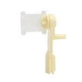 thumbnail image 1 of 1pc String Winder And 120pcs Plastic Floss Bobbins Embroidery Floss Organizer Cross-Stitch Thread Holder Cards, 1 of 8