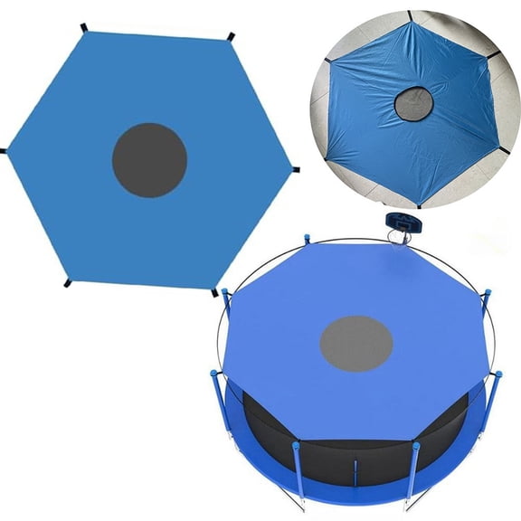 1pc Sun Protection Shade Cover Anti- Waterproof Sunshade for 6ft-14ft Canopy 14 Feet-6 Poles Smile Home