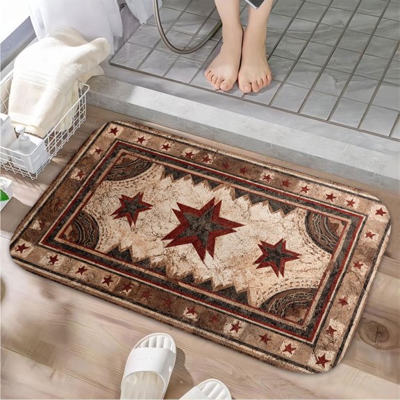 1pc Sunflower Field Landscape Bathroom Rug Bathroom Decor and Accessories- Durable,Anti Slip,And Quick Drying,Suitable For Indoor/outdoor Use - Perfect For Bathrooms,Bedrooms,Kitchens