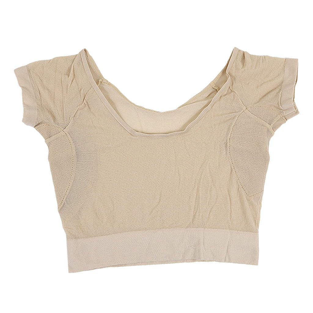 Underarm Sweat Pads T-shirt Women Armpit Shape Reusable Sweat Pads Was.nu