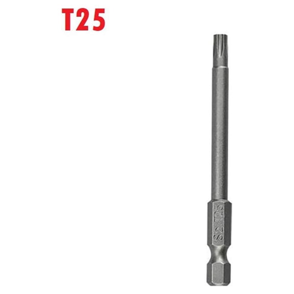 1pc -T40 Magnetic Head Torx Screwdriver Bit 75mm Security Tamper Proof Star
