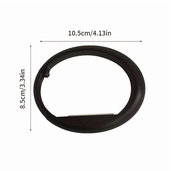 1pc Table Edge Hanging Hook, Movable Hook, School Bag Hook, No-Drill Desk Hook, Portable Hook for Desk or Table Side, Utility Hooks