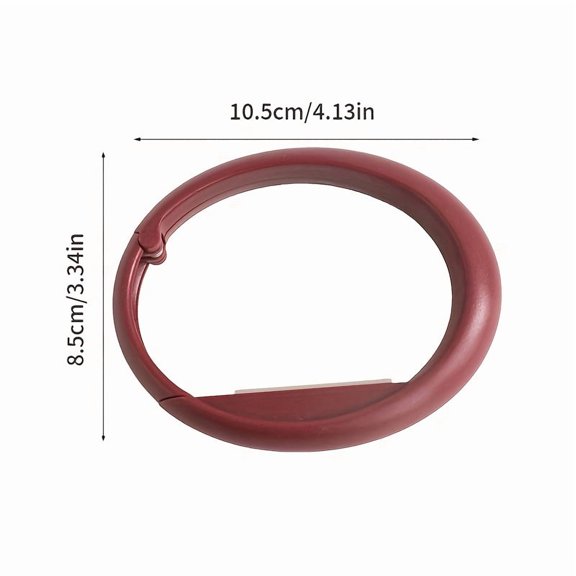 1pc Table Edge Hanging Hook, Movable Hook, School Bag Hook, No-Drill Desk Hook, Portable Hook for Desk or Table Side, Utility Hooks
