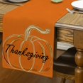 thumbnail image 1 of 1pc, Table Runner for Thanksgiving, Pumpkin-Themed Table Runner, Seasonal Fall Home Decoration for Indoor And Outdoor 13 x 72 inch, 1 of 5