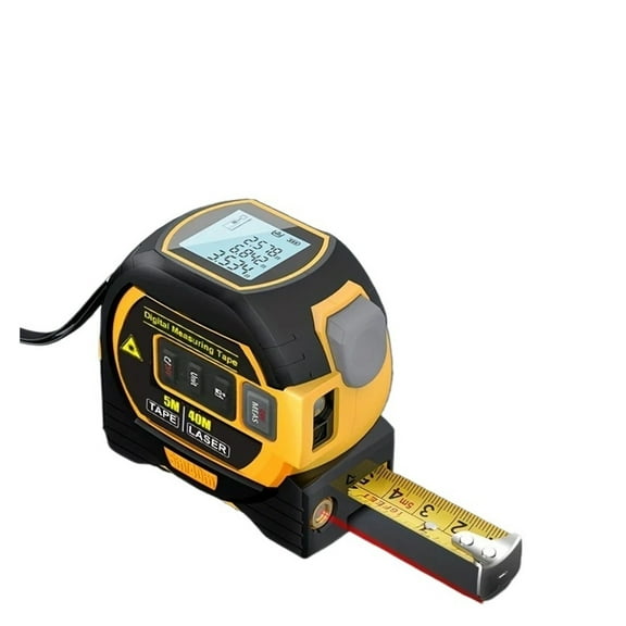1pc Tape Measure 3 In 1 Digital Tape Measure High Precision Ranfinder Steel Tape Measure ,High Precision