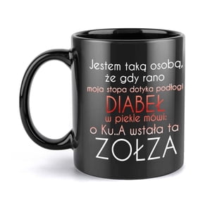 1pc Text Devil Coffee Mug 11oz Ceramic Cup Christmas New Year Cup Summer Winter Drinks Christmas New Year Party Cup Seasonal Mug Decorative Mug Novelty Coffee Mug Hand Wash Only Hi