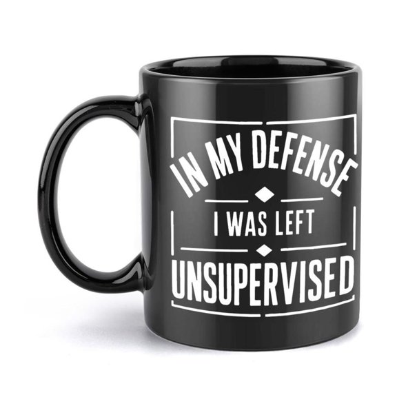 1pc Text White Humor Mug 11 Ounce Holiday Birthday Christmas Summer Conversation Starter Mug Office Humor Accessory Novelty Drinkware Minimalist Text Design Coffee Lovers Office Wo